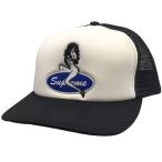 ショッピングシュプリーム シュプリーム SUPREME 22AW Pin Up Mesh Back 5-Panel ピンナップ ガール メッシュ キャップ ブラック