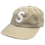ショッピングsupreme シュプリーム SUPREME 24SS Seersucker S logo 6-Panel シアサッカー エス ロゴ キャップ タン