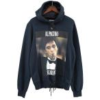 【値下げ】DOLCE & GABBANA ALPACINO SCARFACE アルパチーノ ムービー スカーフェイス パーカー ネイビー サイズ:50 (吉祥寺店)