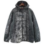 【値下げ】DIESEL by Glenn Martens 24AW J-BRICK グラフィック ロゴ ナイロン ジャケット ブランド表記 ブラック 実物 グレー調 サイズ:50 (吉祥寺店)
