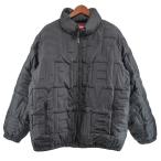 ショッピングシュプリーム 【値下げ】Supreme 19SS Bonded Logo Puffy Jacket ボンデッド ロゴ パフィー ダウン ジャケット ブラック サイズ
