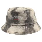 シュプリーム Supreme 25SS Denim Crusher Bleached クラシック ロゴ ブリーチ加工 デニム クラッシャー ハット 帽