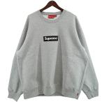 シュプリーム Supreme 22AW Box Logo Crewneck Heather Grey ボックスロゴ クルーネック スウェット トレーナ