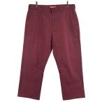 【値下げ】Supreme 21AW Work Pant ワークパンツ バーガンディー サイズ：34 (吉祥寺店)