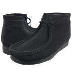 ショッピングスウェード 【値下げ】CLARKS Wallabee ワラビー スウェード レザー ブーツ シューズ 靴 ブラック サイズ：UK8/ US 9 / EU42 (吉