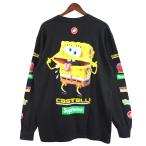 Supreme 25SS SpongeBob Castelli Racing L/S Tee スポンジボブ ボックスロゴ レーシング エルエス Tシャツ ロンT 長袖Tシャツ ブラック サイズ:M (吉祥寺店)