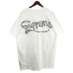 シュプリーム Supreme 25SS Tape Tee バック テープ ロゴ Tシャツ ホワイト サイズ:L