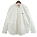 ショッピングsupreme 【値下げ】Supreme 25AW Small Box Denim Shirt スモールボックス ロゴ デニムシャツ ホワイト サイズ：L (吉祥寺店)