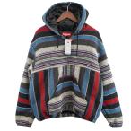 【値下げ】Supreme 25SS Woven Stripe Hooded Jacket ロゴ ウーブン ストライプ フーデッド フード ジャケット