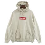 【値下げ】Supreme 24AW Box Logo Hooded Sweatshirt Stone ボックス ロゴ パーカー ストーン サイズ：M