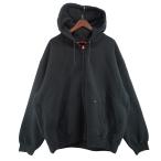 ショッピングsupreme 【値下げ】Supreme 25SS Work Zip Up Hooded Sweatshirt ロゴ ワーク ジップ アップ フーディー スウェットシ