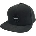 シュプリーム Supreme 24SS  Twill Patch 5-Panel ロゴ ツイル パッチ パネル キャップ 帽子 ブラック