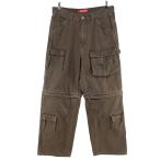 シュプリーム Supreme 25AW Zip-Off Utility Pant 加工 ジップオフ ユーティリティ パンツ ショーツ ロングパンツ ブ