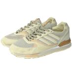 【値下げ】adidas consortium Quesence Solebox Italian Leathers キューセンス スニーカー グレー サイズ：28．5 (原宿キャットストリート店)