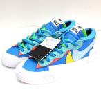 NIKE ×SACAI×KAWS BLAZER LOW NEPTUNE BLUE　スニーカー ブルー サイズ：US9／27ｃｍ (学芸大学店) 211