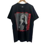 ショッピング比較 ヴィーローン VLONE 2PAC Middle Finger Tee Tシャツ ブラック サイズ：L