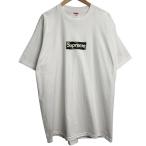 シュプリーム Supreme 23AW/ BOX LOGO TEE カモフラボックスロゴTシャツ ホワイト サイズ:XL