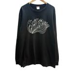 シュプリーム Supreme 15SS/ Daniel Johnston L/S Tee ダニエルジョンストンロングスリーブTシャツ ブラック サイ