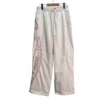 シュプリーム Supreme 25SS/ Spellout Embroidered Track Pant /スペルアウト刺繍トラックパンツ ホワイト