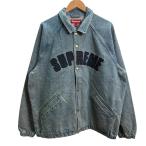 シュプリーム Supreme 25SS／ Arc Denim Coaches Jacket ／ アークロゴデニムコーチジャケット インディゴ サイズ：