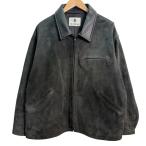 ベルスタンプウェア BELL STAMP WEAR 25SS／ CAR LOVE JAM ／スウェードジャケット 25S-BSW01 チャコールグレー