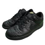 ナイキ NIKE 25AW／ W DUNK LOW SS ／ウィメンズ ダンク ロー ブラック クロコスキン スニーカー ／HV4388-001 ブラ