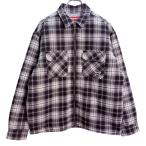 シュプリーム Supreme 25AW／ Thermal Lined Zip Up Flannel Shirt ／サーマル ラインド ジップ アップ