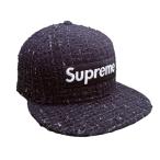 シュプリーム Supreme 25AW／ Boucle Box Logo New Era ／ ブークレ ボックス ロゴ ニューエラキャップ ブラック