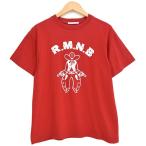 RED MOON プリントTシャツ レッド サイズ：38 (新潟紫竹山店) 190626
