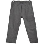 DANTON ウールコットンパンツ グレー サイズ:38 (新潟紫竹山店) 200118