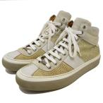 JIMMY CHOO スタッズ ハイカット スニーカー ベージュ サイズ：42 (新潟紫竹山店) 210219