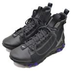 NIKE REACT IANGA リアクト イアンガ BLACK／LIGHT AQUA AV5555 002 ブラック×パープル サイズ：US9(27