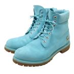 TIMBERLAND 6 PREMIUM BOOT Tidepool Nubuck 限定色 6インチプレミアムブーツ ブルー サイズ：US10．5(2