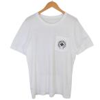 クロムハーツ CHROME HEARTS Made In Hollywood T-shirt バックプリントポケットTシャツ 日本正規品 ホワイト サ