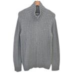 ba Dell VADEL Zip выше вязаный серый размер :L