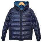 デュベティカ DUVETICA DUBHEDUE ダウンジャケット ネイビー×ターコイズ サイズ：44