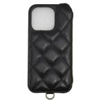 sof×temiu Roo boSOPH.×Demiurvo BALLON LEATHER QUILTING PHONE CASE for iPhone14Pro
