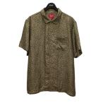 ショッピングシュプリーム シュプリーム SUPREME レオパードシルクシャツ 　Leopard Silk S／S Shirt Tan 2022SS ベージュ サイズ：XL