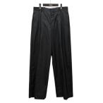 エイチビューティアンドユース H BEAUTY＆YOUTH ウールモヘアワイドスラックス ピンストライプ 1214-177-9307 グレー サイズ：