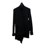 ヨウジヤマモト YOHJI YAMAMOTO YACK ハイネックカーデ FK-K07-173 ブラック サイズ：2