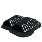 ナイキ NIKE 2023SS AIR MORE UPTEMPO SLIDE エアモアアップテンポスライドサンダル ブラック サイズ：US8