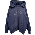 セントマイケル×ベルベルジン SAINT MICHAEL×BerBerjin 23AW BJ CRW SWT M13 ロゴプリント後付けフードスウェッ