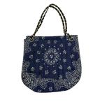 ショッピングバンダナ マリュス MALUS Bandana quilting shoulder bag バンダナキルティングショルダーバッグ ネイビー