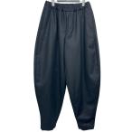 ブラックコムデギャルソン BLACK COMME des GARCONS 25AW Curved Seam Trousers バルーンシルエットウール