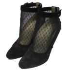 【値下げ】CHRISTIAN LOUBOUTIN メッシュショートブーツ ブラック サイズ：36 (阿佐ヶ谷店)