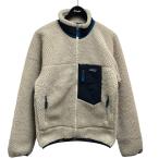 ショッピングpatagonia パタゴニア Patagonia クラシック レトロX フリースジャケット フリースジャケット 23056FA20 ナチュラル×ネイビー サイズ：S