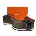 ショッピングDUNK ナイキ×ステューシー NIKE×stussy DUNK HIGH WORLD TOUR NEW YORKスニーカー 315593-991 オリーブ サ