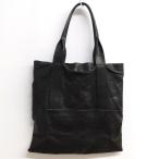 PATRICK STEPHAN Leather tote thin ＆ light2 レザートートバッグ ブラック (京都三条堀川店) 220110
