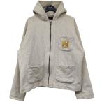 ショッピングEVISU ヒデヒコ ヤマネ EVISU HIDEHIKO YAMANE 起毛ジップパーカー ベージュ サイズ：46