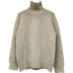 ショッピングカシミア コモリ COMOLI カシミア和紙ハンドタートルネックニット N03-06009 アイボリー サイズ：2